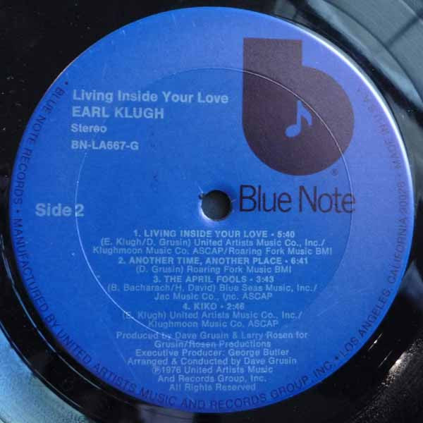 Earl Klugh – Living Inside Your Love LP vinyl record, image 4 of 9