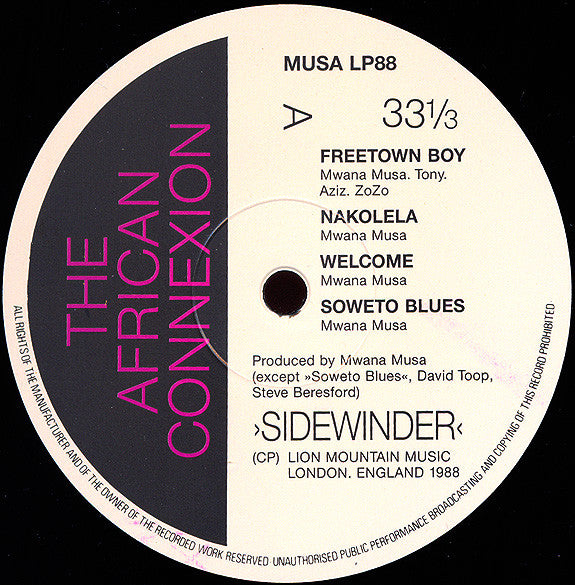African Connexion – Welcome LP vinyl record, image 2 of 2