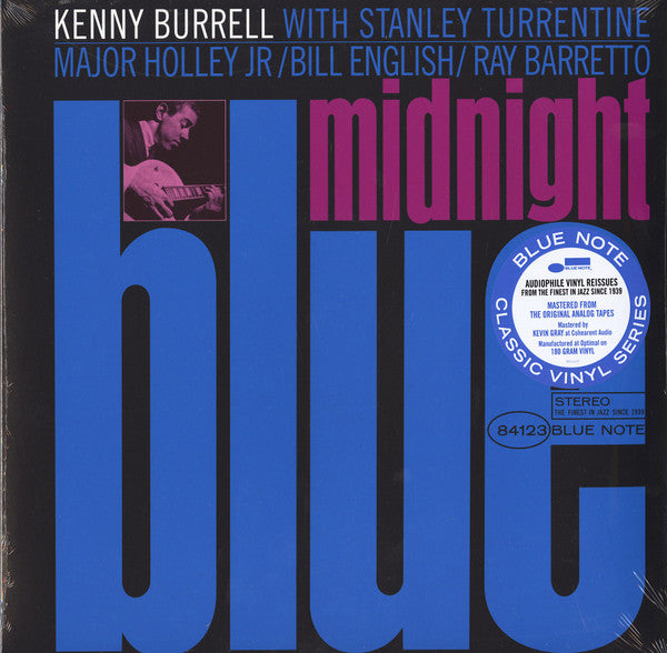 Kenny Burrell – Midnight Blue LP vinyl record, image 1 of 4