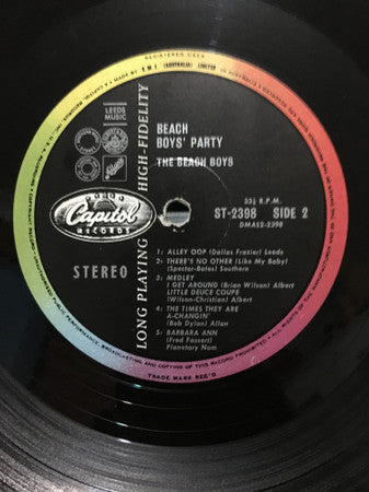The Beach Boys – Beach Boys' Party! LP vinyl record, image 4 of 4
