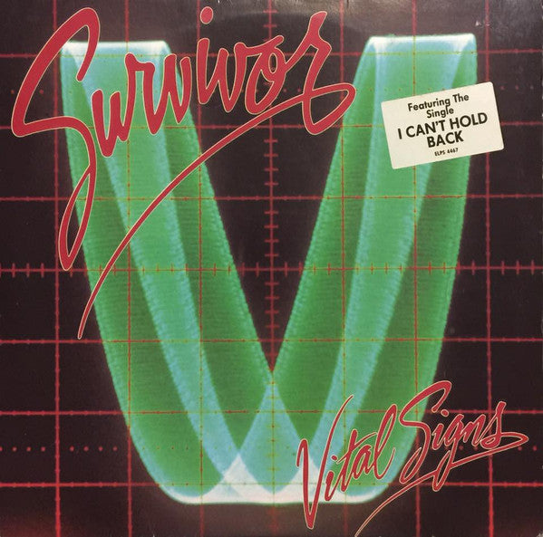 Survivor – Vital Signs LP vinyl record