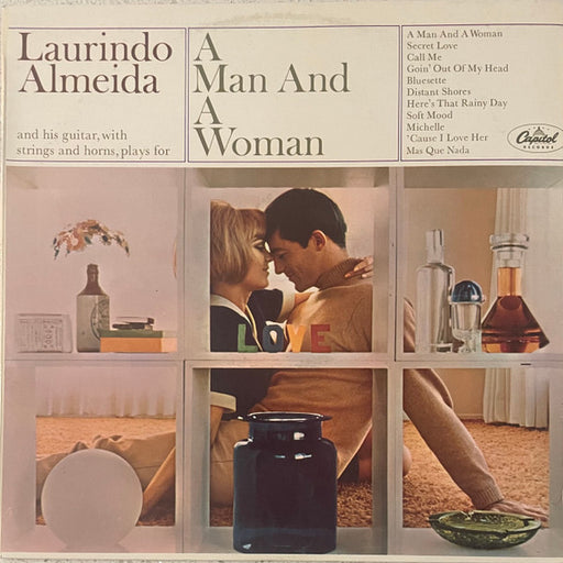 Laurindo Almeida – A Man And A Woman LP vinyl record, image 1 of 4