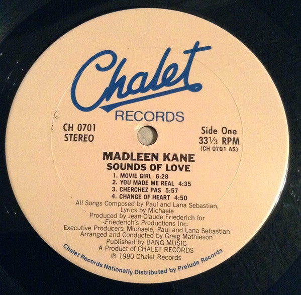 Madleen Kane – Sounds Of Love LP vinyl record, image 3 of 5