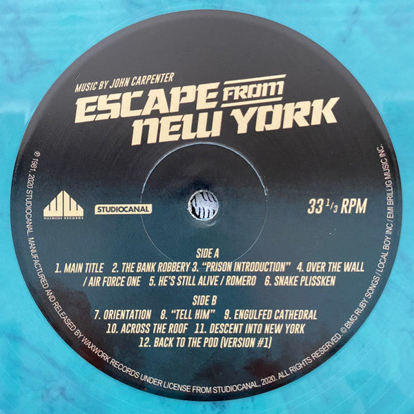 John Carpenter – Escape From New York (2xLP) LP vinyl record, image 5 of 10