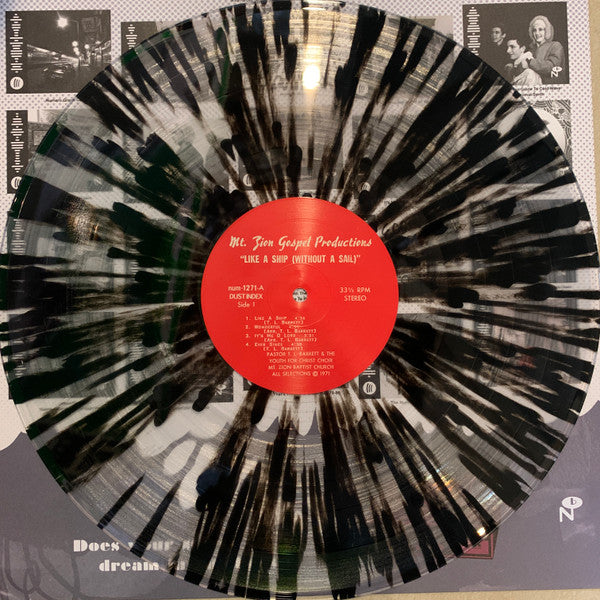 Pastor T. L. Barrett, The Youth For Christ Choir – Like A Ship... (Without A Sail) LP vinyl record, image 4 of 7