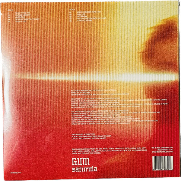 Gum – Saturnia LP vinyl record, image 2 of 3