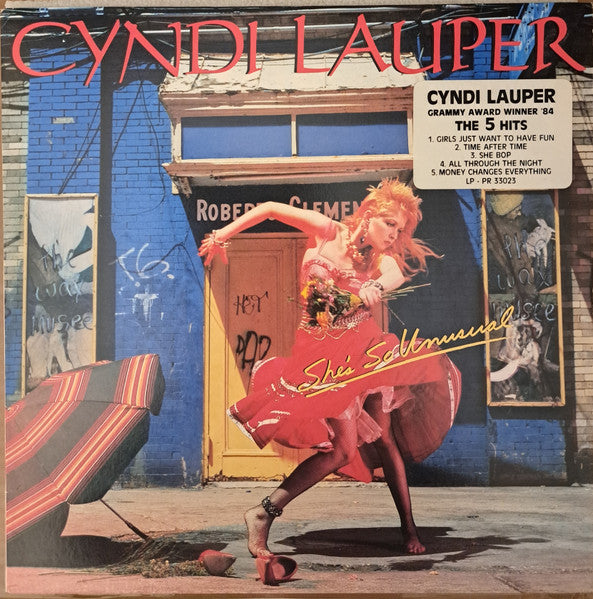 Cyndi Lauper – She's So Unusual LP vinyl record, image 1 of 10