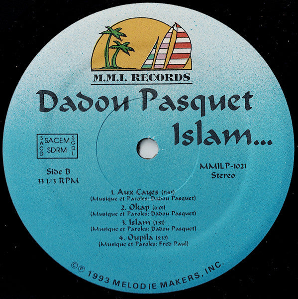 Dadou Pasquet – Islam... LP vinyl record, image 4 of 4