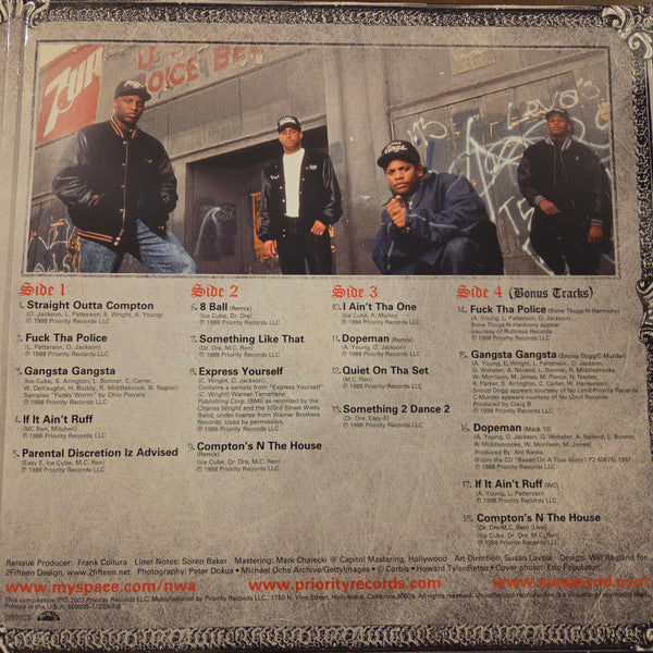 N.W.A. – Straight Outta Compton (2xLP) LP vinyl record, image 6 of 10