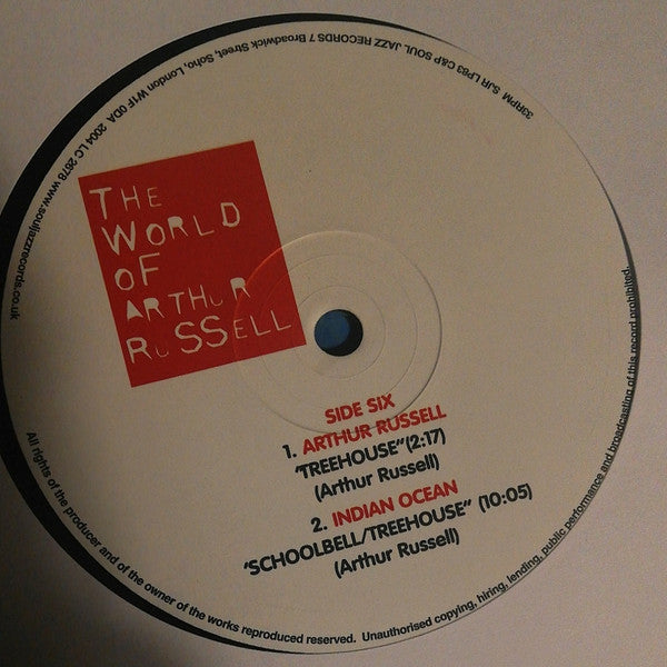 Arthur Russell – The World Of Arthur Russell (3xLP) LP vinyl record, image 9 of 9