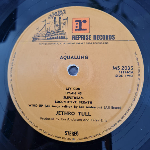 Jethro Tull – Aqualung LP vinyl record, image 4 of 4
