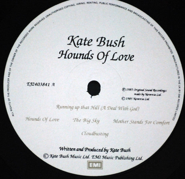 Kate Bush – Hounds Of Love LP vinyl record, image 3 of 9