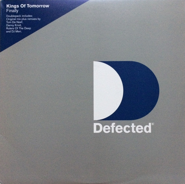 Kings Of Tomorrow – Finally (2x12") 12" vinyl record, image 1 of 7