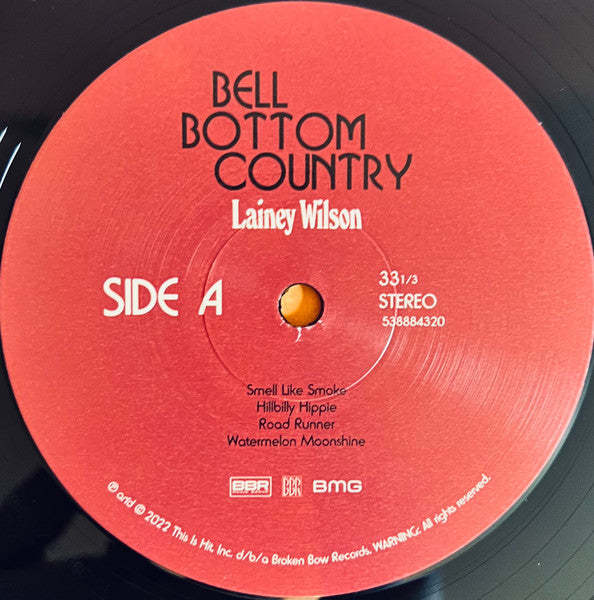 Lainey Wilson – Bell Bottom Country (2xLP) LP vinyl record, image 5 of 10