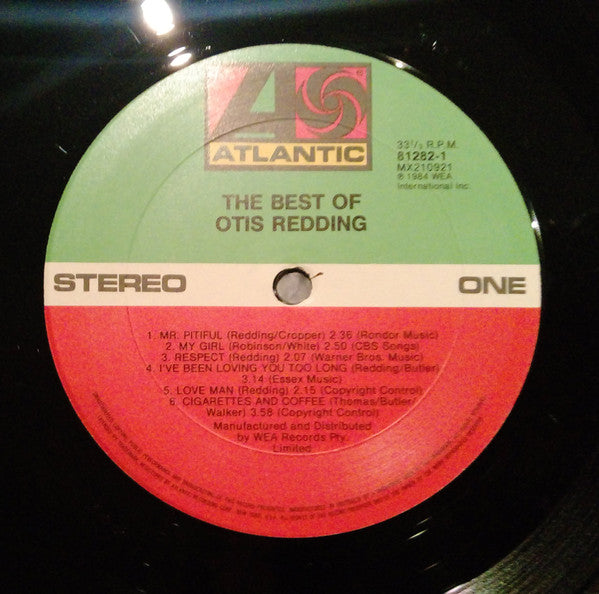 Otis Redding – The Best Of Otis Redding LP vinyl record, image 3 of 4