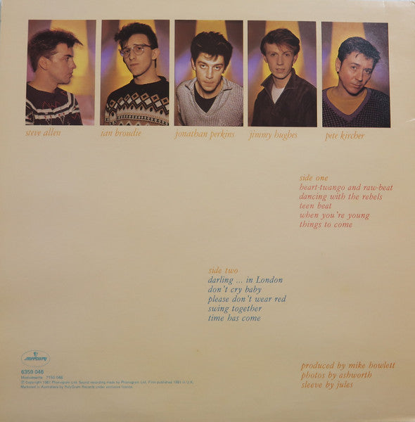 Original Mirrors – Heart-Twango & Raw-Beat LP vinyl record, image 2 of 8