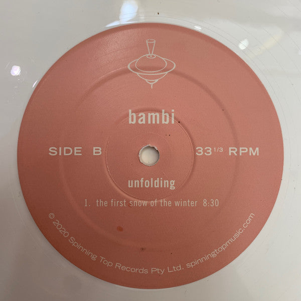 Bambi – Unfolding 12" vinyl record, image 5 of 5
