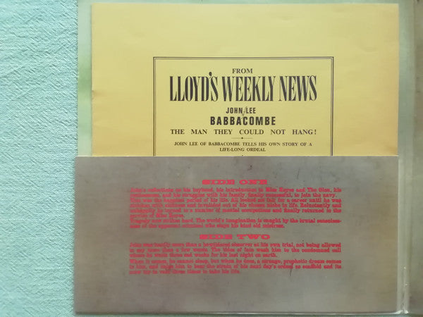 Fairport Convention – "Babbacombe" Lee LP vinyl record, image 2 of 8