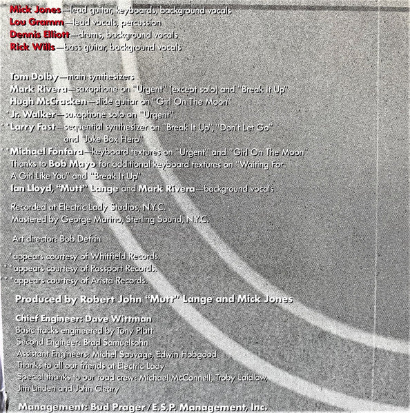 Foreigner – 4 LP vinyl record, image 7 of 7