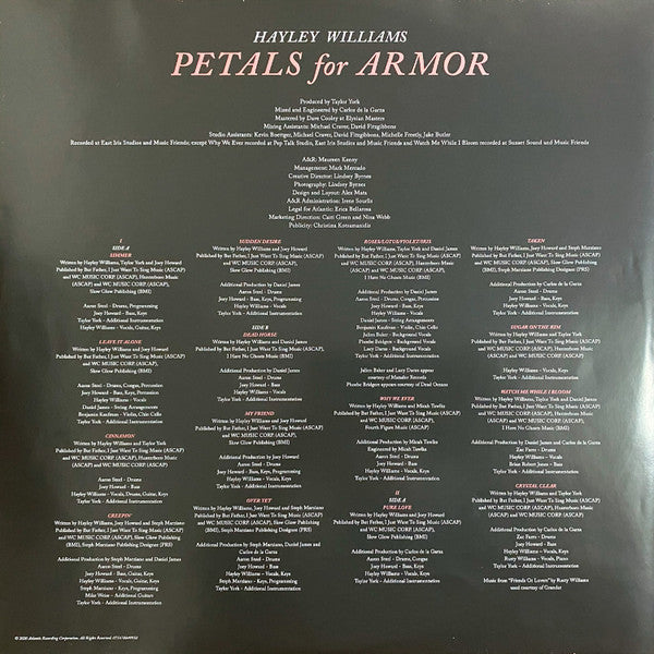 Hayley Williams – Petals For Armor LP vinyl record, image 5 of 5