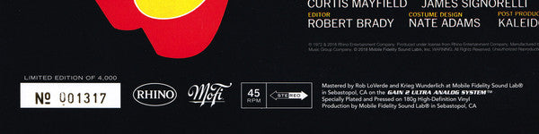 Curtis Mayfield – Super Fly (2xLP) LP vinyl record, image 9 of 10