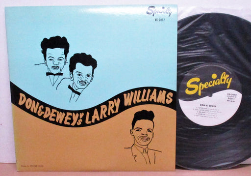 Don & Dewey, Larry Williams – Don & Dewey Vs Larry Williams LP vinyl record, image 1 of 3