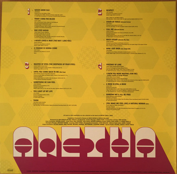 Aretha Franklin – Aretha (2xLP) LP vinyl record, image 2 of 10