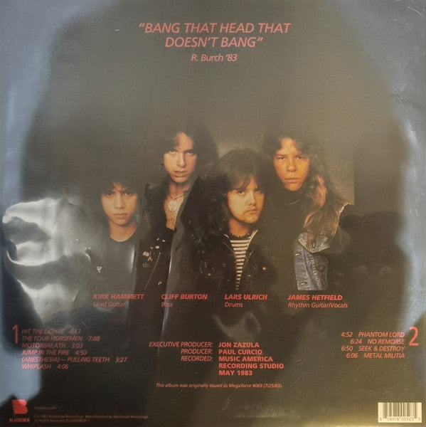 Metallica – Kill 'Em All LP vinyl record, image 2 of 7