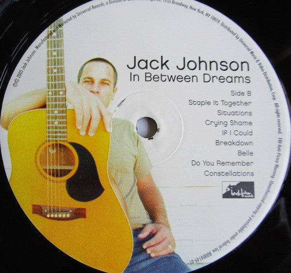 Jack Johnson – In Between Dreams LP vinyl record, image 9 of 10