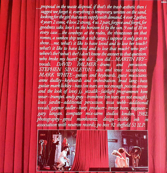 ABC – The Lexicon Of Love LP vinyl record, image 4 of 6