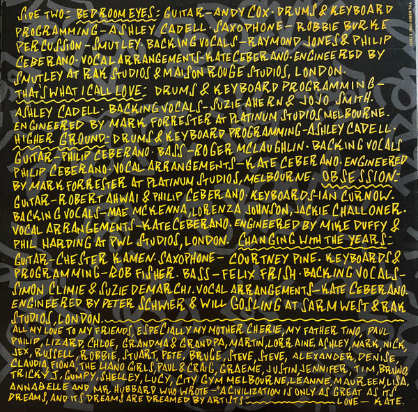 Kate Ceberano – Brave LP vinyl record, image 6 of 6