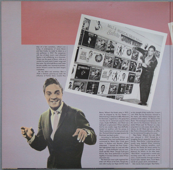 Jackie Wilson – The Jackie Wilson Story (2xLP) LP vinyl record, image 2 of 8
