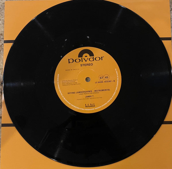 Jamie T – Keying Lamborghinis 10" vinyl record, image 2 of 2