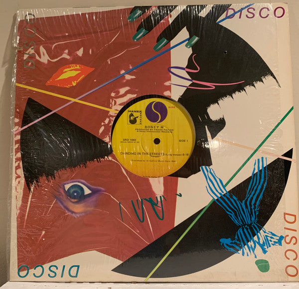 Boney M. – Dancing In The Streets 12" vinyl record, image 2 of 4