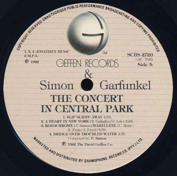 Simon & Garfunkel – The Concert In Central Park (2xLP) LP vinyl record, image 8 of 10