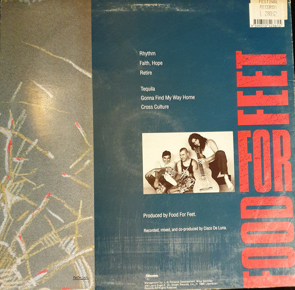Food For Feet – Food For Feet LP vinyl record, image 2 of 6
