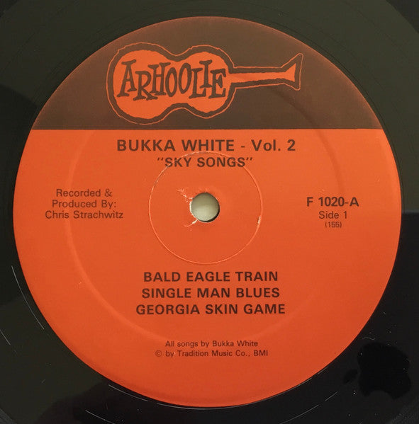 Bukka White – Sky Songs Vol. 2 LP vinyl record, image 3 of 4