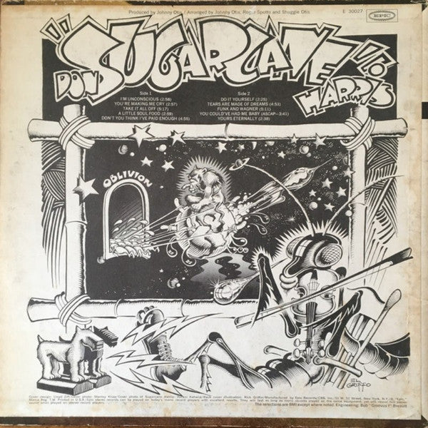 Don "Sugarcane" Harris – Sugarcane LP vinyl record, image 2 of 4