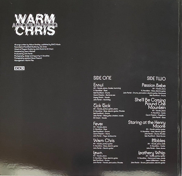 Aldous Harding – Warm Chris LP vinyl record, image 2 of 10