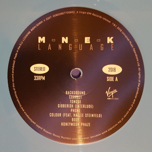 MNEK – Language LP vinyl record, image 4 of 6