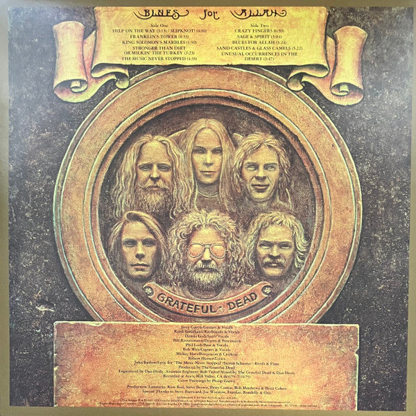 The Grateful Dead – Blues For Allah LP vinyl record, image 2 of 4