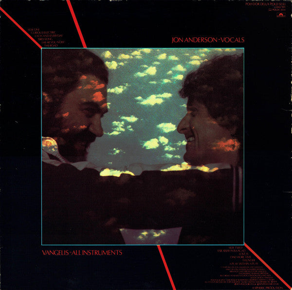 Jon & Vangelis – Short Stories LP vinyl record, image 2 of 6