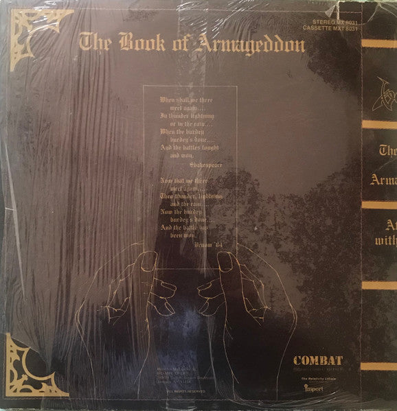 Venom – At War With Satan LP vinyl record, image 2 of 4