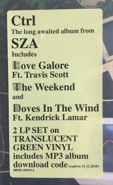SZA – Ctrl (2xLP) LP vinyl record, image 9 of 10