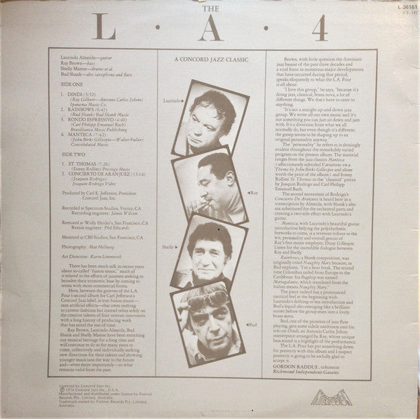 LA4 – The L.A.4 LP vinyl record, image 2 of 7