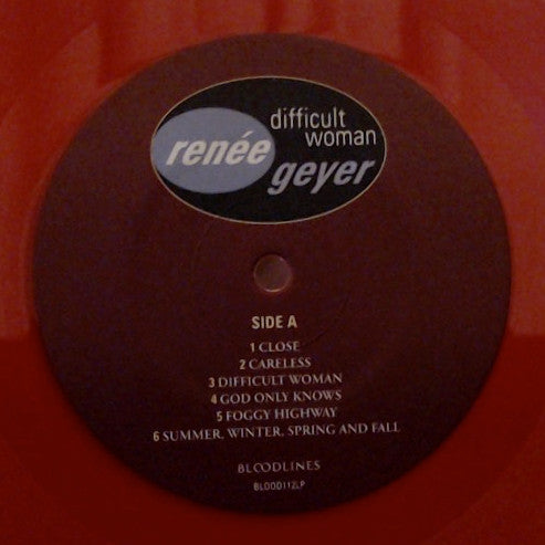 Renee Geyer – Difficult Woman LP vinyl record, image 3 of 8