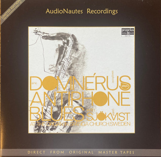 Arne Domnérus, Gustaf Sjökvist – Antiphone Blues LP vinyl record, image 1 of 2
