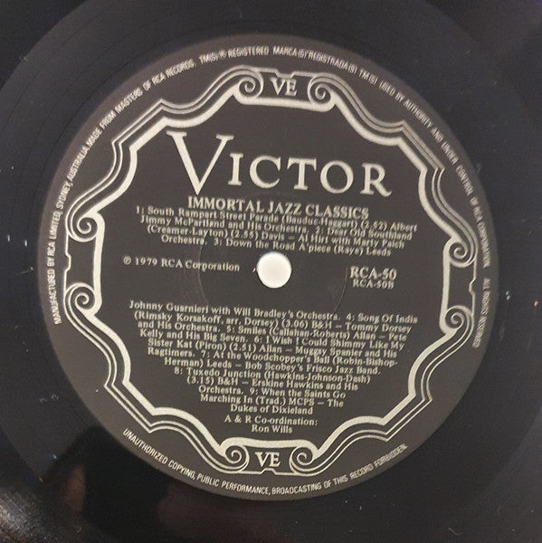 Various – Immortal Jazz Classics LP vinyl record, image 4 of 9
