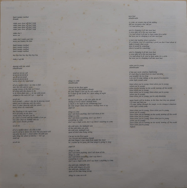 Original Mirrors – Heart-Twango & Raw-Beat LP vinyl record, image 3 of 8