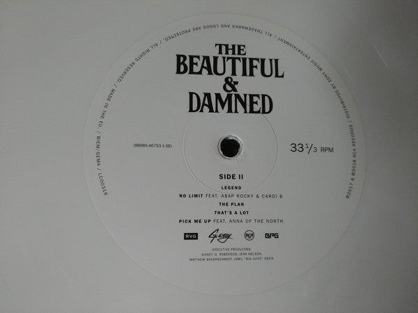 G-Eazy – The Beautiful & Damned LP vinyl record, image 7 of 10